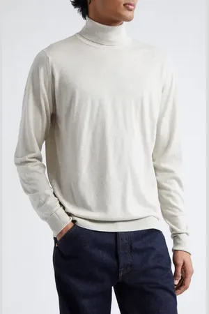JOHN SMEDLEY Richard Turtleneck Merino Wool Sweater in at Nordstrom, Size Medium