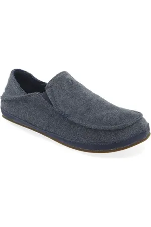Olukai Moloa Hulu Slip-On in Mood Indigo /Mood Indigo at Nordstrom, Size 8