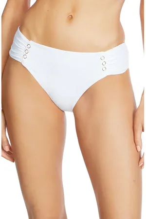 Robin Piccone Amy Side Tab Bikini Bottoms in at Nordstrom, Size Large