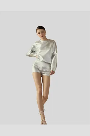 Cynthia Rowley Bonded Pullover Sweatshirt in at Nordstrom, Size Small