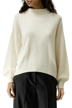 Lilysilk Drop shoulder Wool Sweater in at Nordstrom, Size Large
