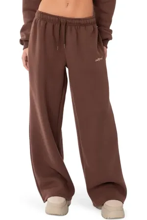 Edikted Brenna Low Rise Wide Leg Sweatpants in at Nordstrom, Size X-Small