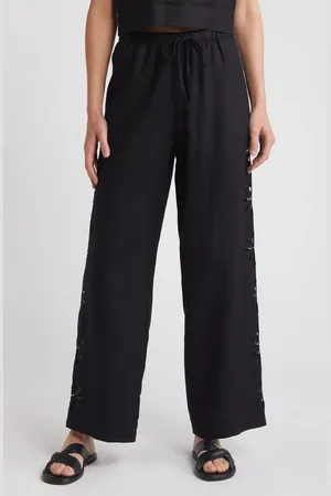 Rails Emmie Linen Drawstring Pants in at Nordstrom, Size Medium