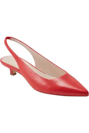 MARC FISHER Posey Kitten Heel Slingback Pump in at Nordstrom, Size 8