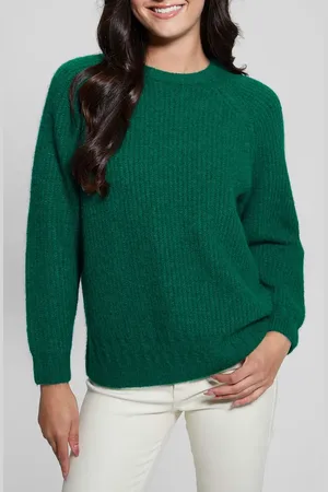 Guess Margo Mixed Stitch Sweater in at Nordstrom, Size Large