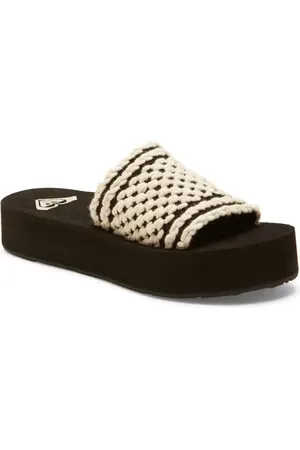 Roxy Dayzie Platform Slide Sandal in at Nordstrom, Size 8