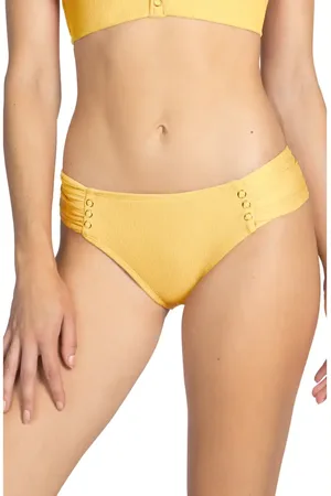 Robin Piccone Amy Side Tab Bikini Bottoms in at Nordstrom, Size X-Small