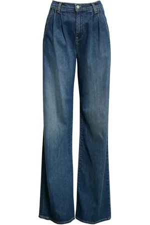NILI LOTAN Flora High Waist Trouser Jeans in at Nordstrom, Size 28
