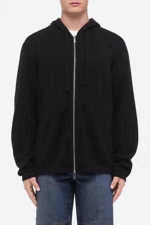 Helmut Lang Hooded Full Zip Cardigan in at Nordstrom, Size Small