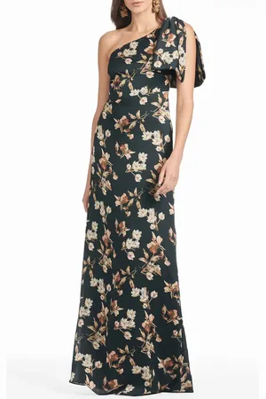 Sachin & Babi Chelsea Floral One Shoulder Gown in at Nordstrom, Size 8