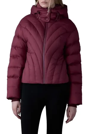 Mackage Hope 750 Fill Power Down Puffer Jacket in at Nordstrom, Size Large