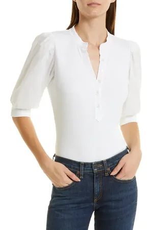 VERONICA BEARD Coralee Front Button Blouse in at Nordstrom, Size X-Small
