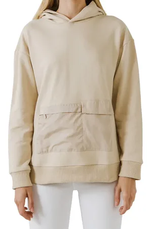 Grey Lab Contrast Pocket Hoodie in at Nordstrom, Size X-Small
