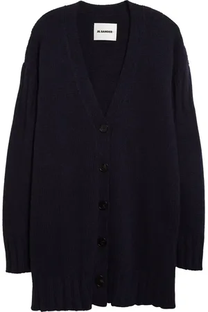 Jil Sander Chunky Cashmere Cardigan in at Nordstrom, Size 4 Us