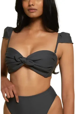 Montce Cabana Cap Sleeve Bikini Top in at Nordstrom, Size Medium