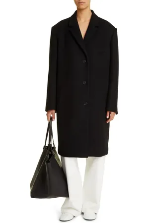 The Row Adron Oversize Wool Blend Coat in at Nordstrom, Size Small