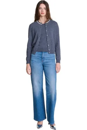Maje 2-in-1 cashmere cardigan in at Nordstrom, Size Medium