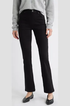 HUE Baby Bootcut Denim Leggings in at Nordstrom, Size 1X
