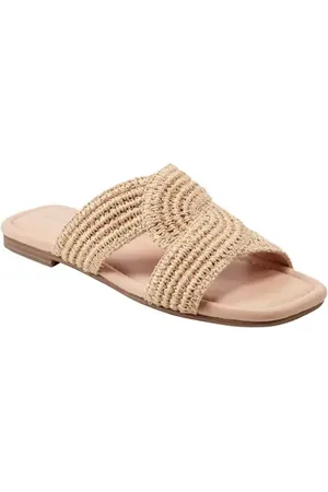 MARC FISHER Navie Slide Sandal in at Nordstrom, Size 8