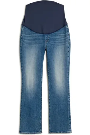 Madewell Over The Belly Kick Out Crop Maternity Jeans in at Nordstrom, Size 23