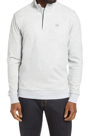 Travis Mathew Cloud 2.0 Quarter Zip Pullover in at Nordstrom, Size X-Large