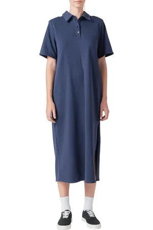 Grey Lab Polo Midi Dress in at Nordstrom, Size Large