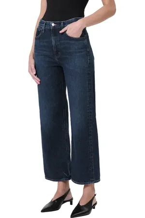 AGOLDE Ren High Waist Ankle Wide Leg Jeans in at Nordstrom, Size 23