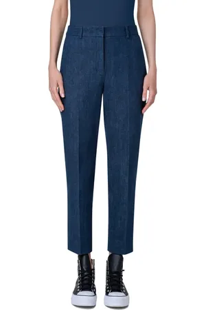 AKRIS Flavin Stretch Ankle Pants at Nordstrom, Size 4