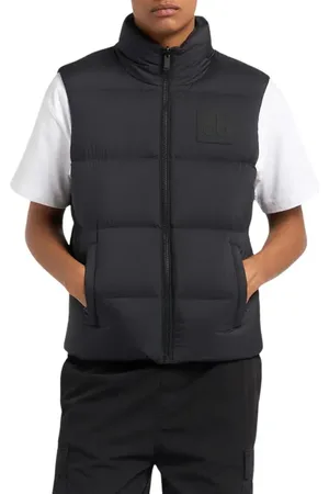 Moose Knuckles King Reversible Down Puffer Vest in at Nordstrom, Size Medium