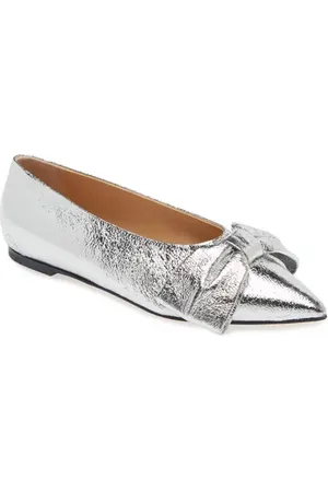 Dear Frances Bow Pointed Toe Flat in at Nordstrom, Size 9Us