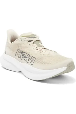 Hoka One One Mach 6 Running Shoe in Oat Milk /Barley at Nordstrom, Size 7.5