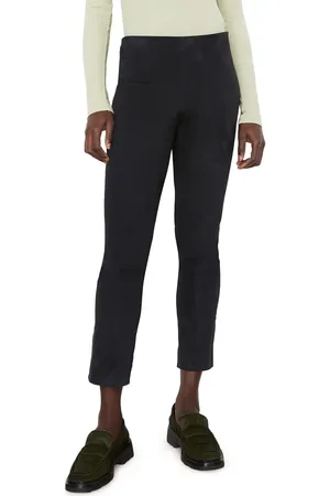 Vince Stretch Suede Split Hem Crop Pants in at Nordstrom, Size X-Small