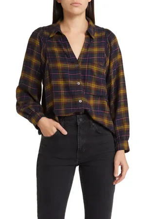 Rails Lauren Plaid Button-Up Shirt in at Nordstrom, Size Small