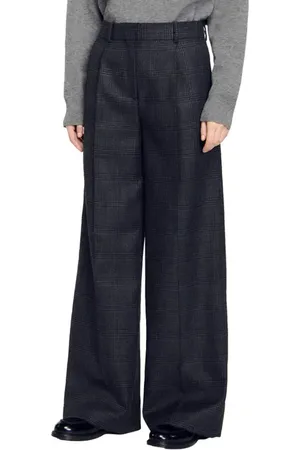 Sandro Checked suit trousers in at Nordstrom, Size 40 Eu