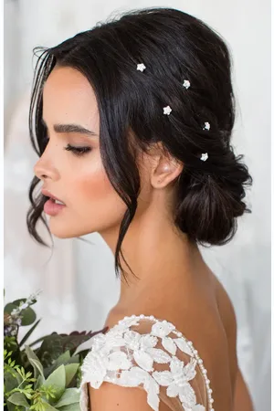 Brides & Hairpins Danai Set of 5 Crystal Hair Pins in at Nordstrom