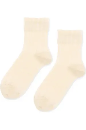 hansel from basel Mykonos Stripe Sheer Crew Socks in at Nordstrom