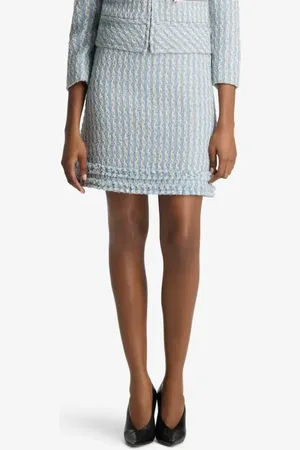 ST. JOHN Metallic Tweed Skirt in at Nordstrom, Size 6