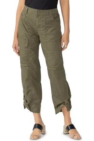 Sanctuary Cali Straight Leg Crop Cargo Pants in at Nordstrom, Size 24
