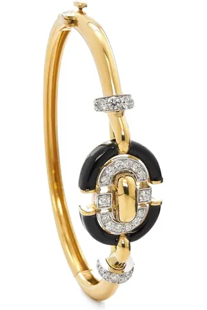 David Webb Motif Unity Bangle Bracelet in at Nordstrom