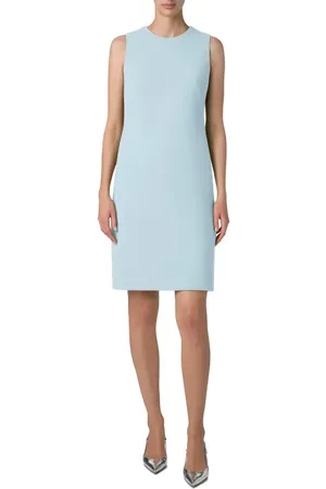 AKRIS Virgin Wool Crepe Sheath Dress in at Nordstrom, Size 10