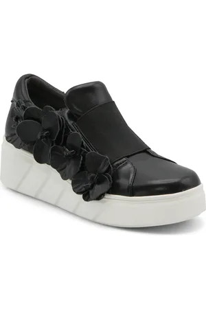 Charles David Rachelle Floral Embellished Wedge Sneaker in at Nordstrom, Size 5