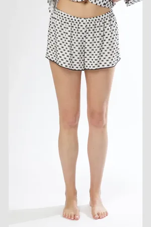 Andine Gigi Le Marais Lace Trim Cotton Pajamas Shorts in at Nordstrom, Size X-Small