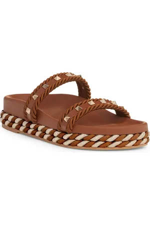 VALENTINO GARAVANI Rockstud Platform Slide Sandal in at Nordstrom, Size 7Us