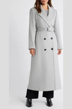 Sam Edelman Double Breasted Twill Coat in at Nordstrom, Size 4