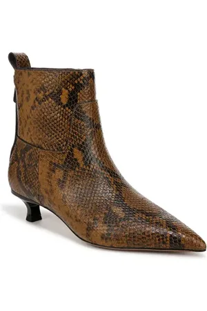 Sarto by Franco Sarto Mala Pointed Toe Kitten Heel Bootie in at Nordstrom, Size 8.5