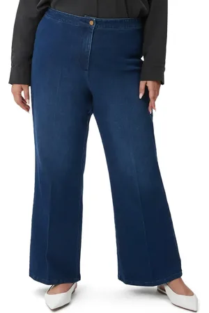 PARI PASSU Dalita High Waist Wide Leg Denim Trousers in at Nordstrom, Size 6