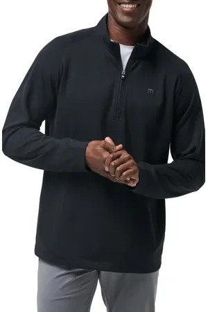 Travis Mathew Upgraded Half Zip Pullover in at Nordstrom, Size Medium