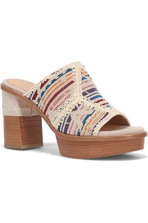 Frye Pipa Crochet Platform Sandal in at Nordstrom, Size 7
