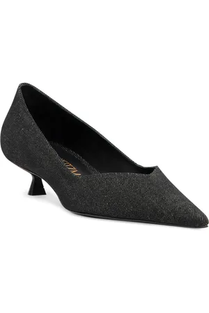 Stuart Weitzman Eva Kitten Heel Pointed Toe Pump in at Nordstrom, Size 5