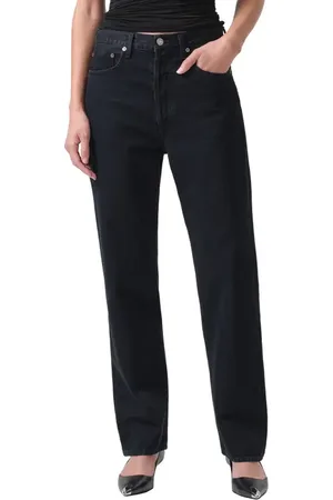AGOLDE 90s Pinch Waist High Waist Straight Leg Jeans in at Nordstrom, Size 27